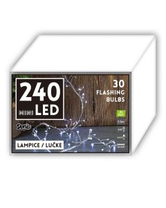 LED mini lampe 240L, 30 kuglica